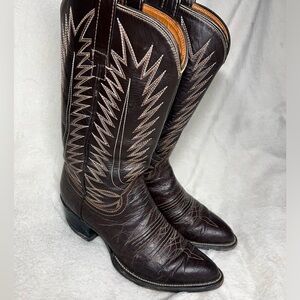 Women's size 7 B Nocona Leather Cowboy Boots